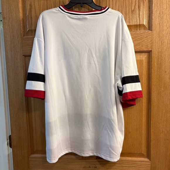 Teepee Canada Maple Leaf Sewn Hockey White Jersey Men’s Sise 2XL XXL White - Picture 2 of 5